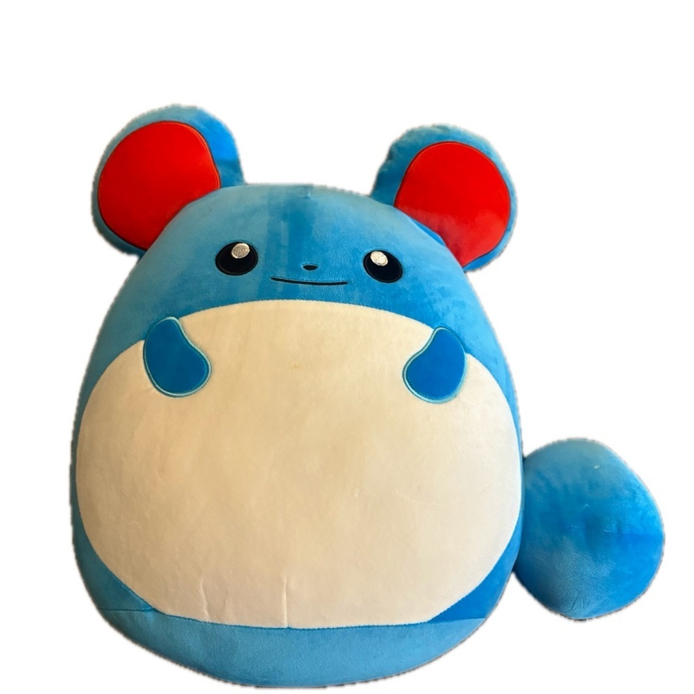 Pokémon Marill Squishmallow Plush 14” Blue Jazwares 2024
